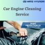 Car Engine Cleaning Service at Hyundai Service Center