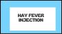 Get injection for hayfever