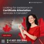 Attestation services in canada