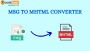 Convert Outlook MSG to EMLX Format – Easy & Efficient Convert Outlook MSG to EMLX Format – Easy & Efficient