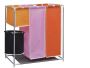 3-Section Laundry Sorter Hamper, with a Washing Bin 3-Section Laundry Sorter Hamper, with a Washing Bin