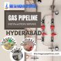 Gas pipeline installation services in Hyderabad