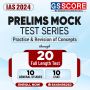 Forge Ahead with GS SCORE: Prelims Test Series 2024! 