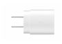 Samsung 25W USB-C Fast Charging Wall Charger, White, Black