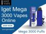 Buy Iget Mega 3000 Vapes Online