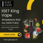Buy IGET King Vape – Strawberry Kiwi Ice (2600 Puffs) in Ind