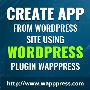 Turn wordpress site into app