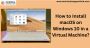 Install macOS on Windows 10 in a Virtual Machine 