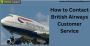  British Airways Customer Service
