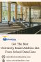 Get the Best University Email List from SchoolDataLists