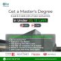 Get a Master's Degree in just 2 week with a 3-year workpermt