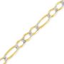 Adorable Solid Gold Cuban Link Chain | Exotic Diamond | San 