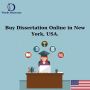 Buy Dissertation Online in New York, USA.
