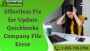 How to deal with Update Quickbooks Company File in no time