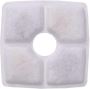 8 Pack Square Replacement Filters with Three Stage Filtratio