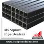 MS Square Pipe by JRS Pipes And Tubes 