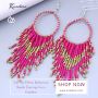 Get this Ethnic Bohemian Beads Earrings from Kandere