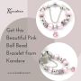 Get this Beautiful Pink Ball Bead Bracelet from Kandere