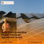 Kesrinandan Solar Distributorship: Power Purchase Agreement 
