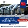 Affordable Sports Bus Rental | Kings Charter Bus USA