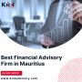 Best financial advisory firm in Mauritius