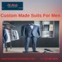 : Crafted to Perfection: Get Your Custom Made Suits for Men 