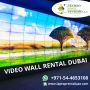 Enhance Your Event with a Stunning Video Wall Rental in Duba
