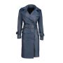 Leather Trench Coat Women