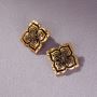 KAIPINK Vintage Earrings for Women Medieval Style Jewelry Fl