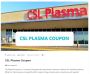 CSL Plasma Coupon