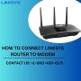+1-800-439-6173 | How to connect Linksys Router to Modem