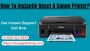 How to instantly reset a Canon Printer?