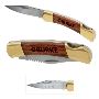 Small Rosewood Pocketknife-Gold