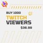 Buy 1000 viewers on Twitch in $36.99