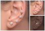 American diamond earrings online