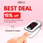Get 15% off on Santamedical Fingertip Pulse Oximeter (SpO2)