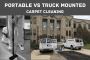 Portable vs Truck Mounted Carpet Cleaning