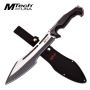 MTech USA 16 Inch Overall Length Fixed Blade Machete Knife