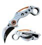  Closed Spring Assisted Folder White Karambit Tactical Knife