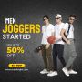 Stylish Men's Joggers - Up to 50% Off!
