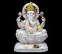 Order Custom Marble Ganesha Ji Statue at Marble Artifacts
