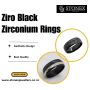 Embrace Elegance with Ziro Black Rings|Stonex Jewellers