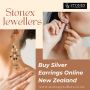 Buy Silver Earrings Online in New Zealand from Stonex 