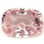 Natural peach sapphire cushion loose for jewelery 