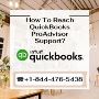 How to Reach QuickBooks ProAdvisor Support instant +1-844-47