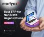 Best ERP for Nonprofit Organizations | Matiyas