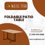 Foldable Patio Table