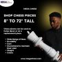 Giant Chess Pieces | Shop Chess Pieces, 8" to 72" Tall