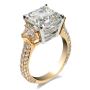 Asscher Cut Diamond Engagement and Wedding Rings in USA