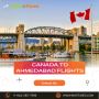 Book Canada to Ahmedabad Flights at Affordable Cost